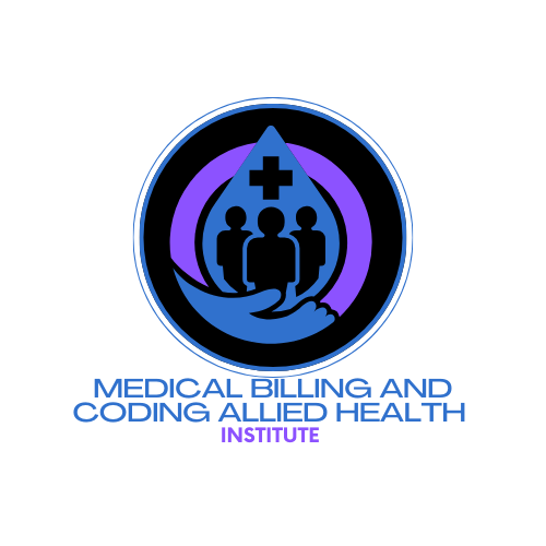 Blue White Typographic Modern Healthcare Medical Center Logo